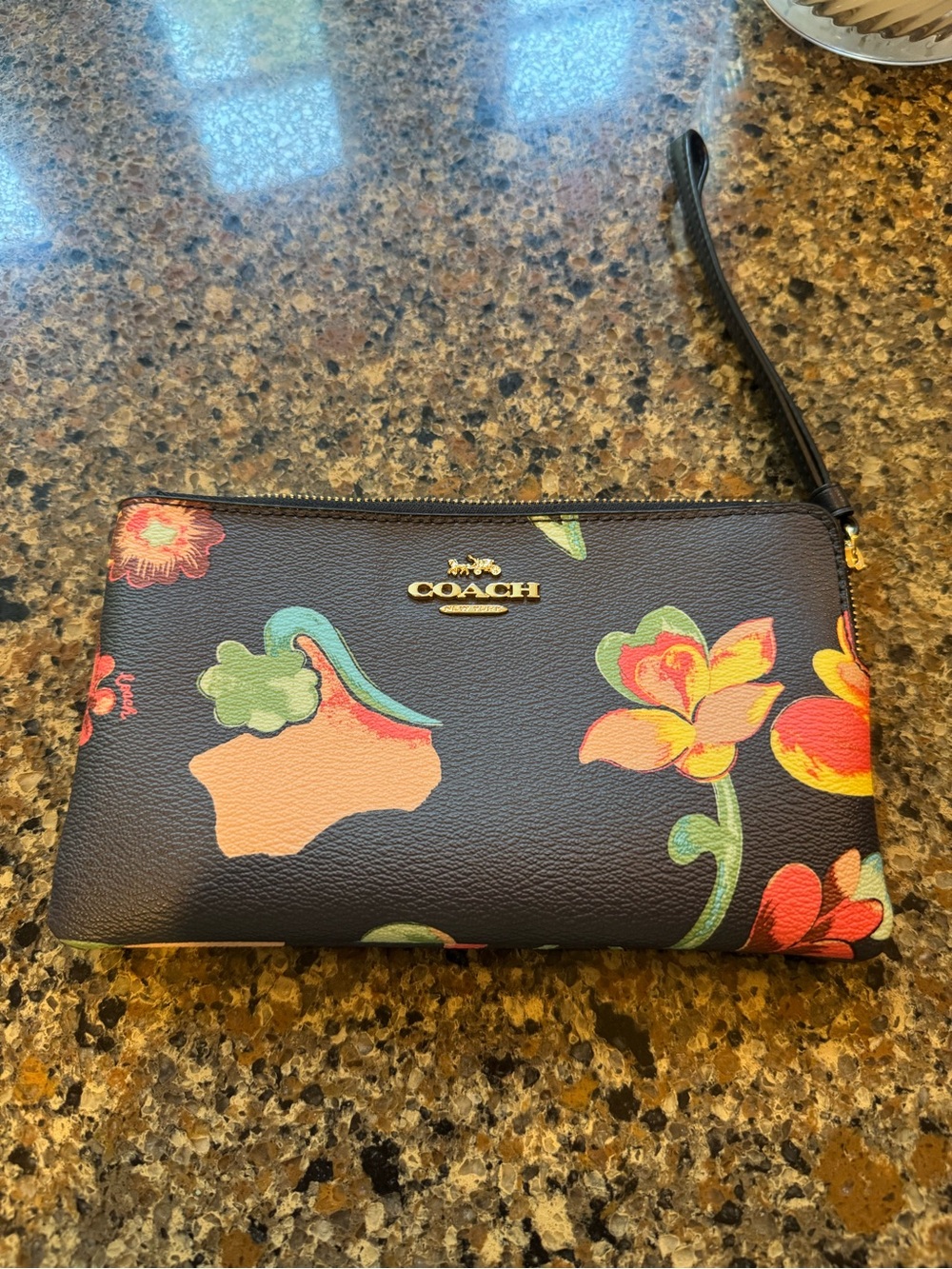 Coach “Dreamy Land” full zip wristlet